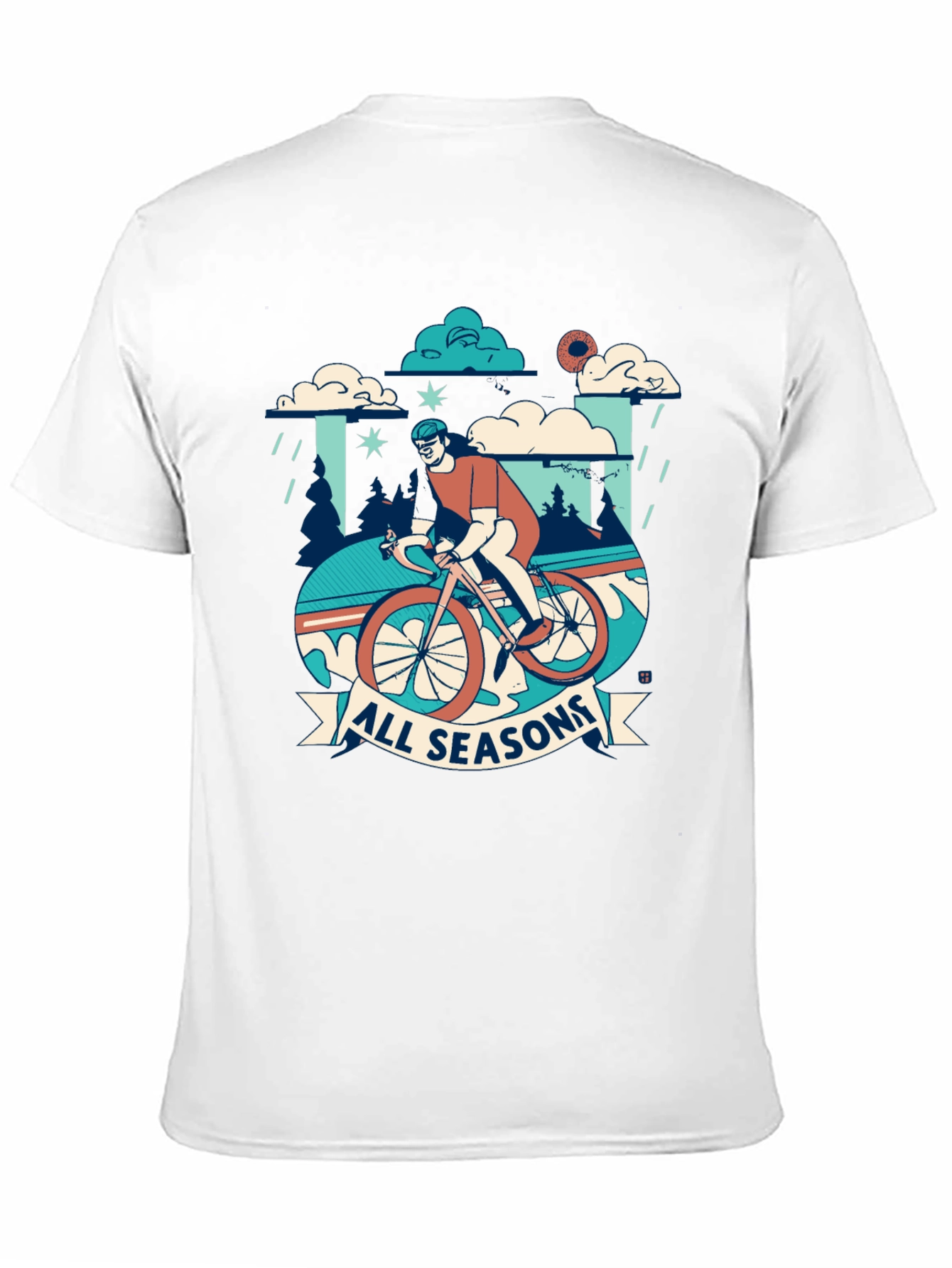 All Seasons Cycling T-Shirt - Unisex