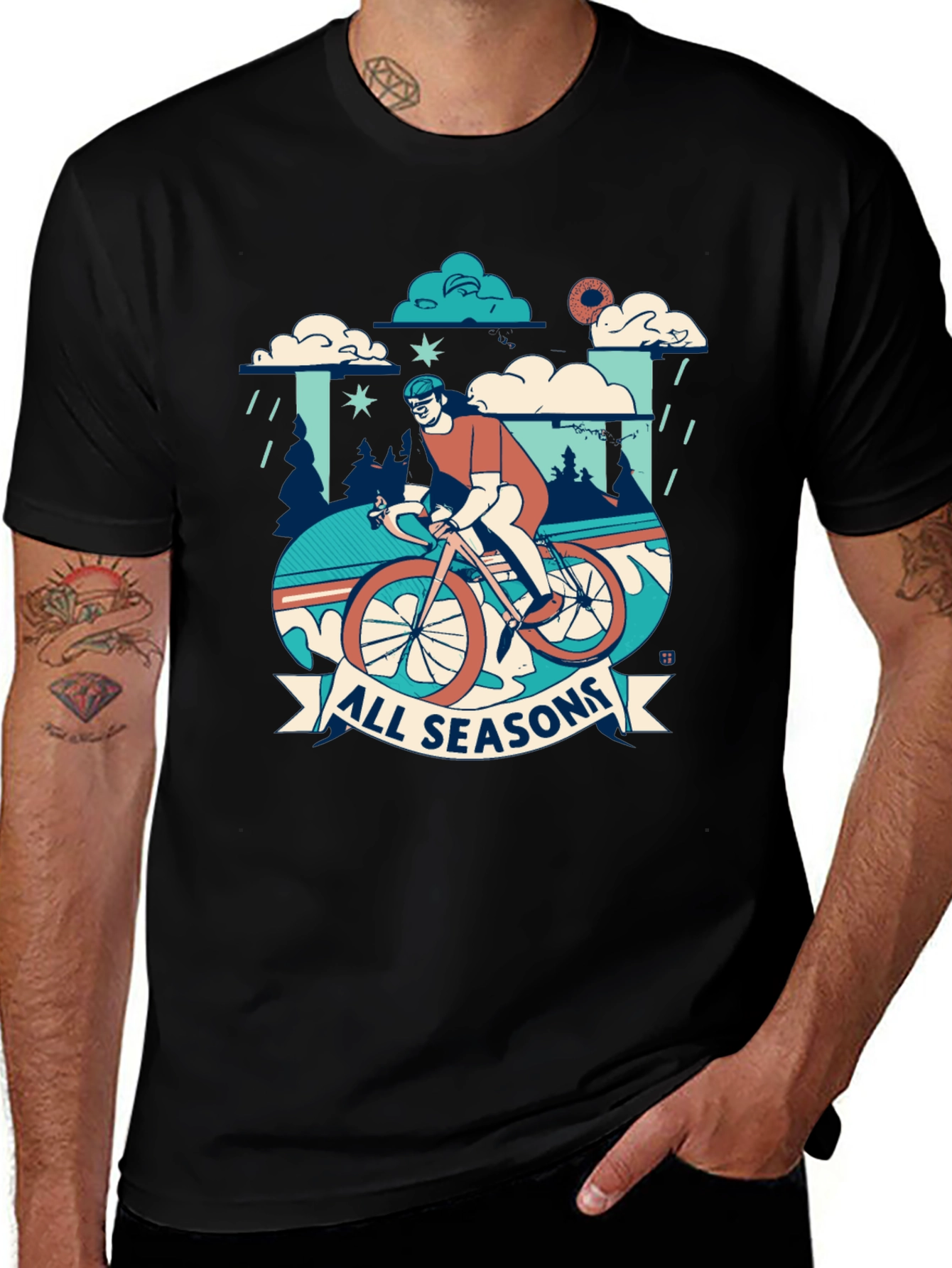 All Seasons Cycling T-Shirt - Unisex