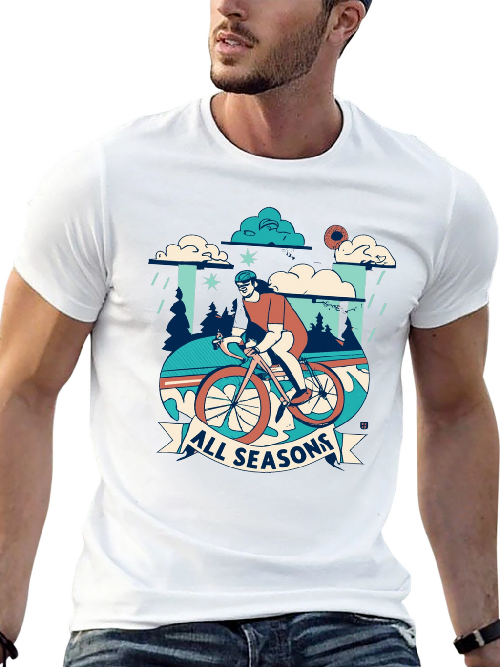All Seasons Cycling T-Shirt - Unisex