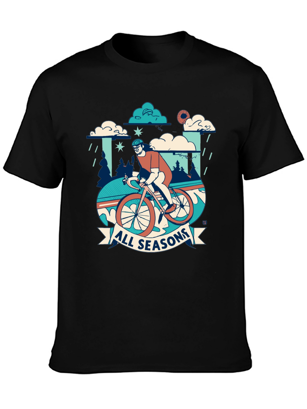 All Seasons Cycling T-Shirt - Unisex