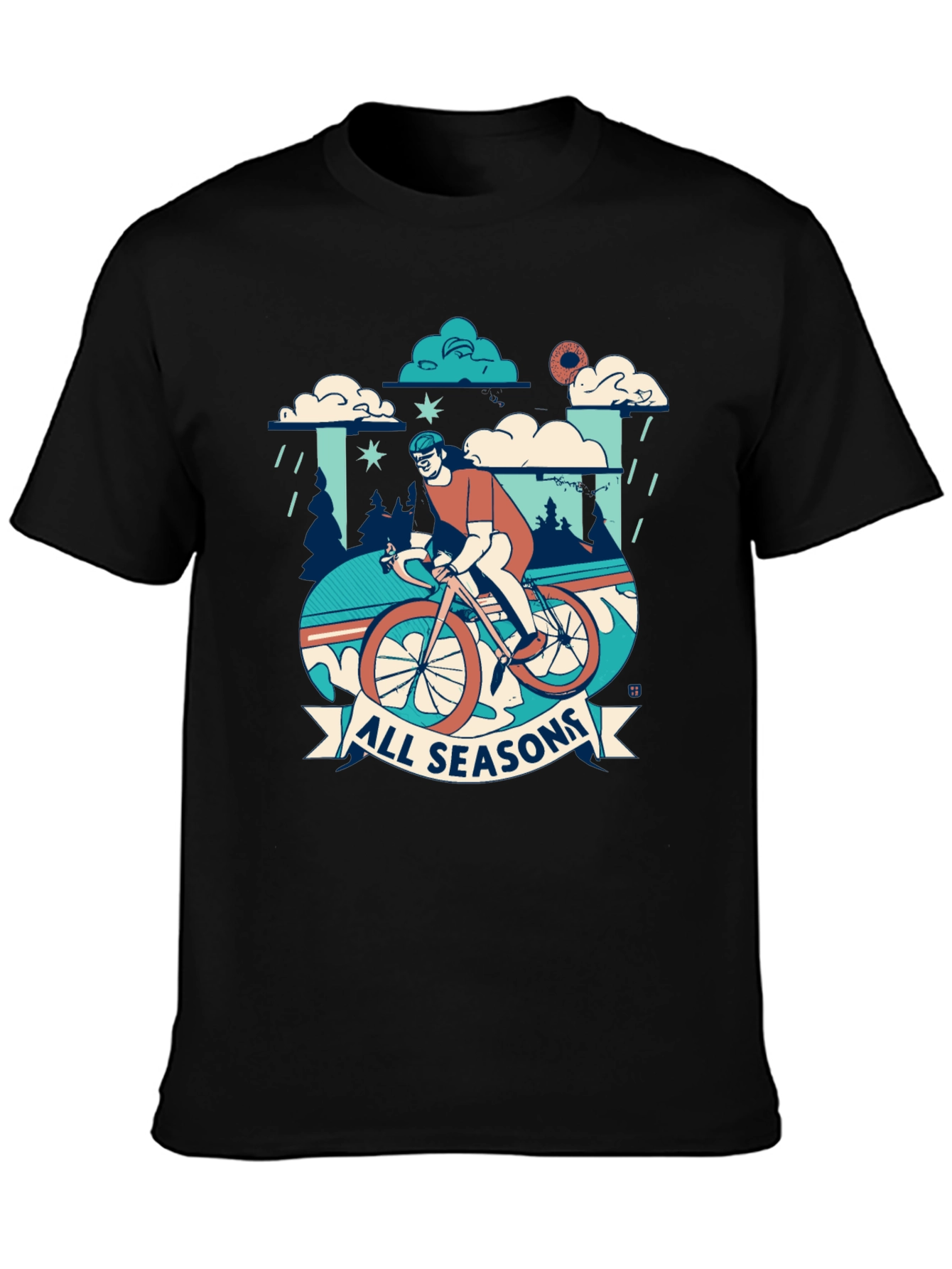 All Seasons Cycling T-Shirt - Unisex