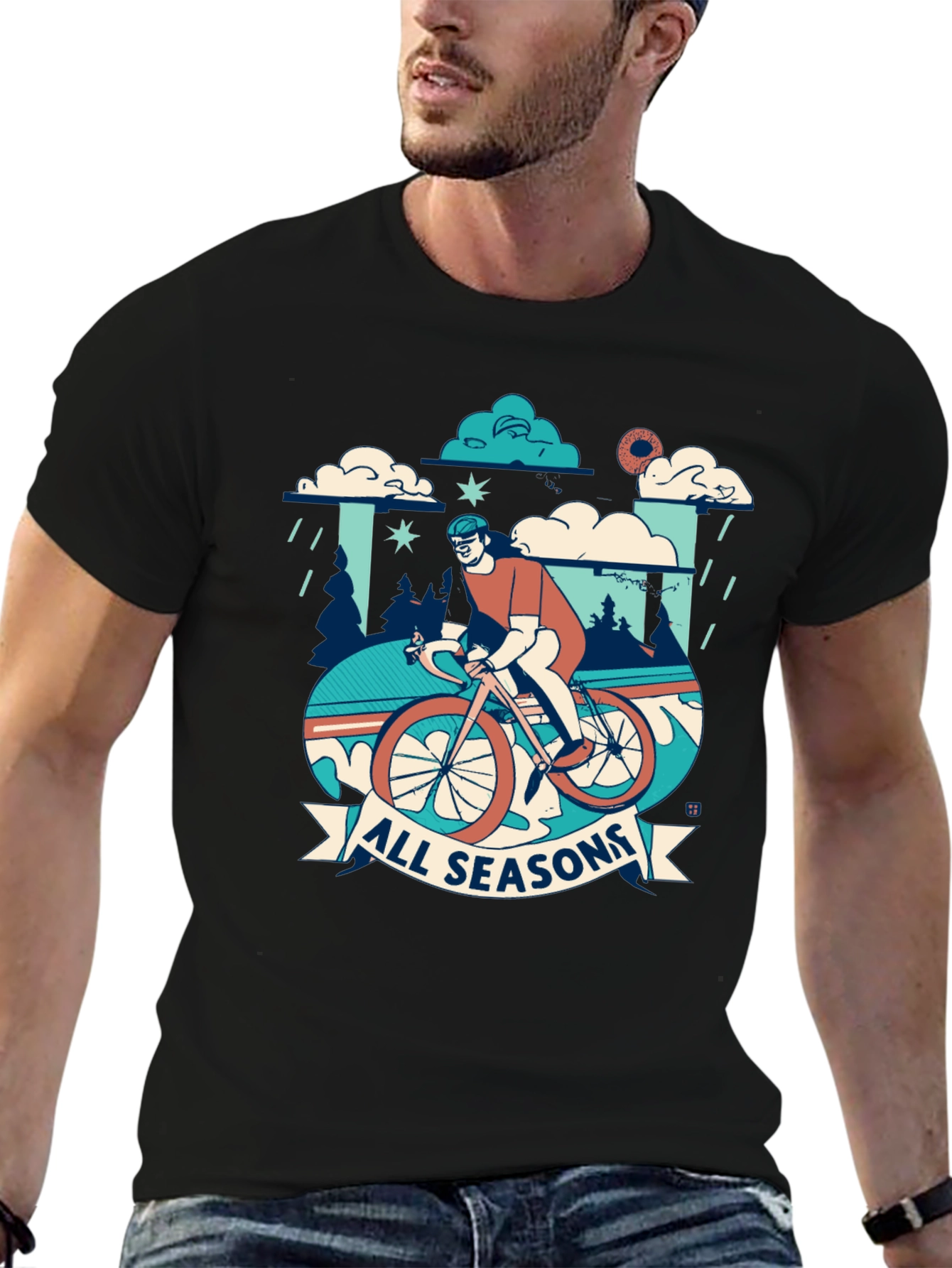 All Seasons Cycling T-Shirt - Unisex