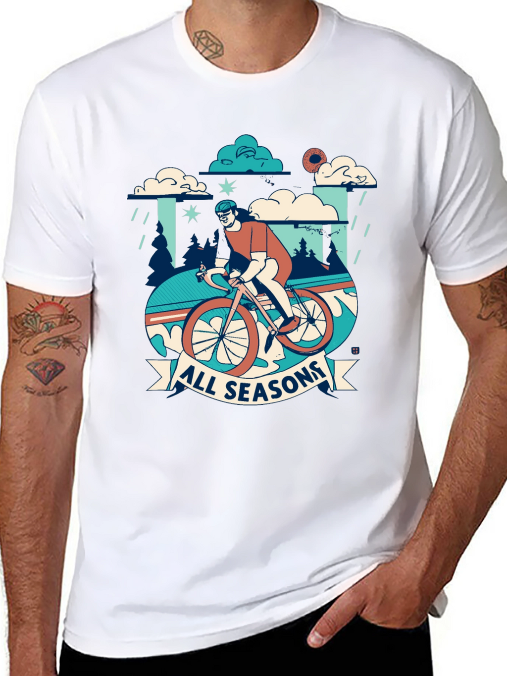All Seasons Cycling T-Shirt - Unisex