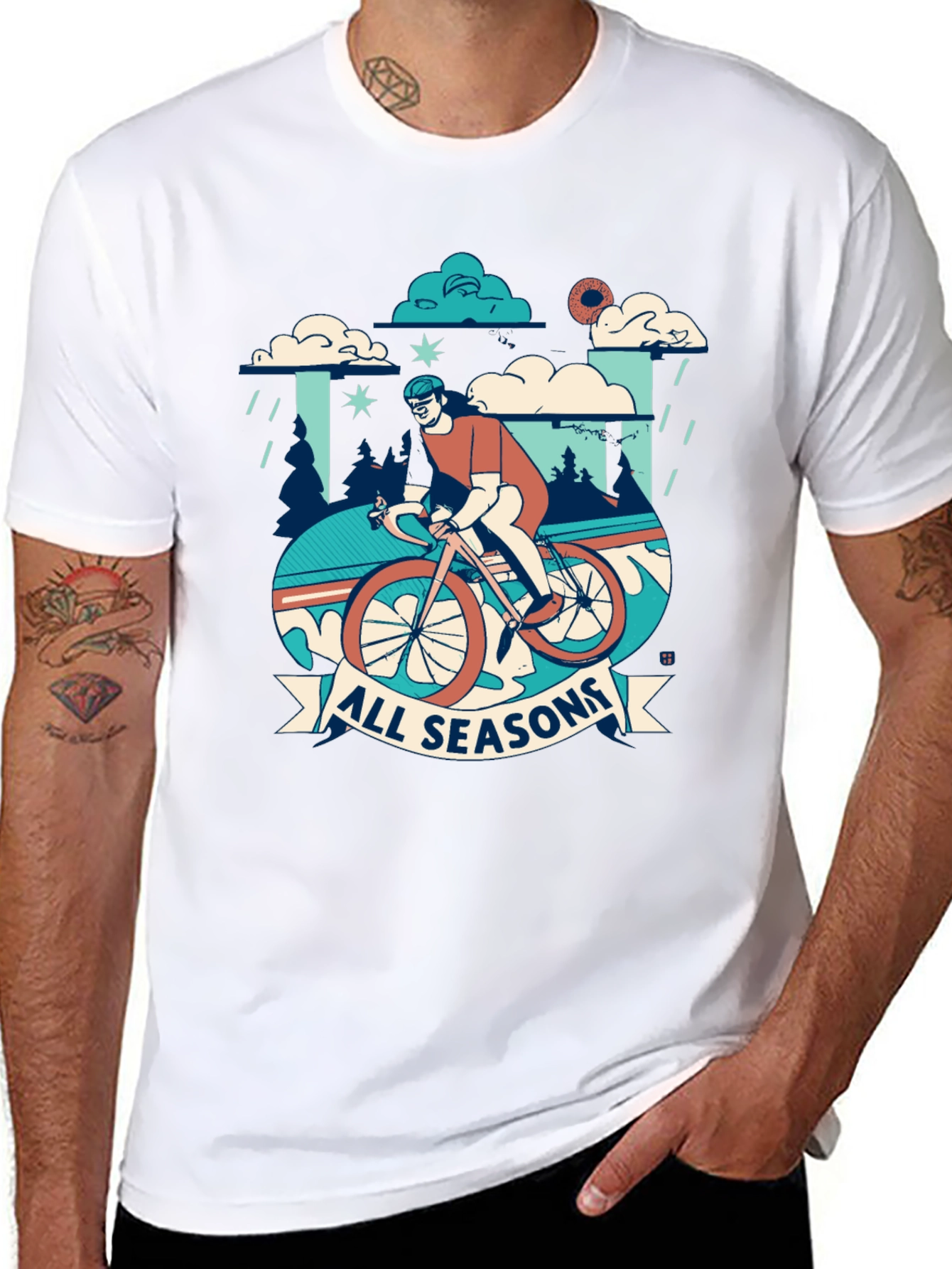 All Seasons Cycling T-Shirt - Unisex