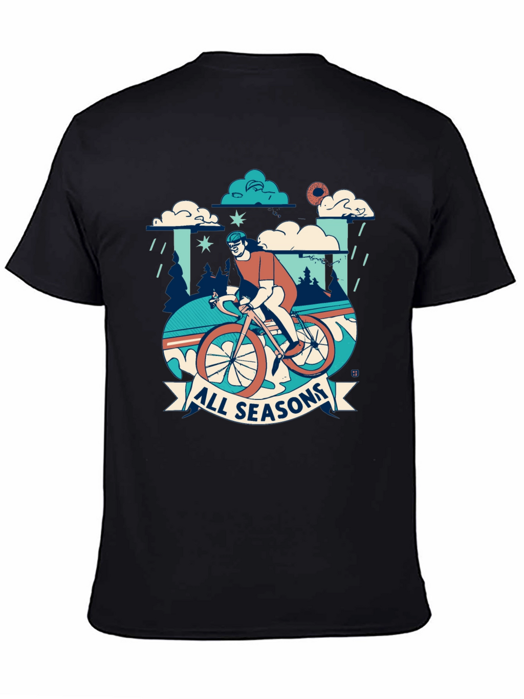 All Seasons Cycling T-Shirt - Unisex