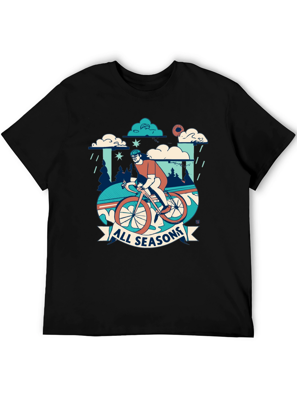 All Seasons Cycling T-Shirt - Unisex