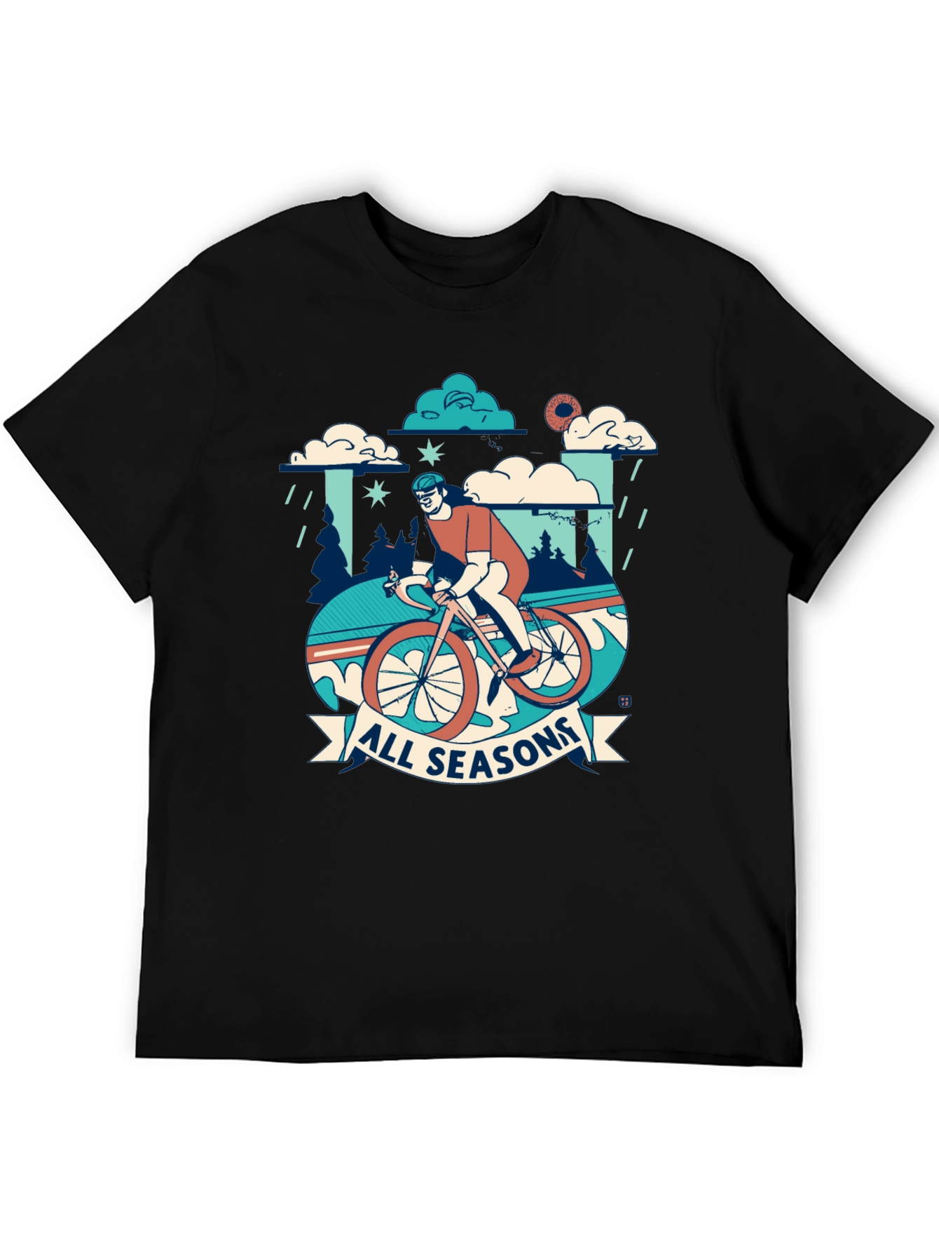 All Seasons Cycling T-Shirt - Unisex