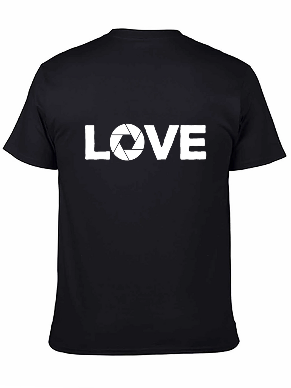 Love Photography T-Shirt - Camera Aperture Design