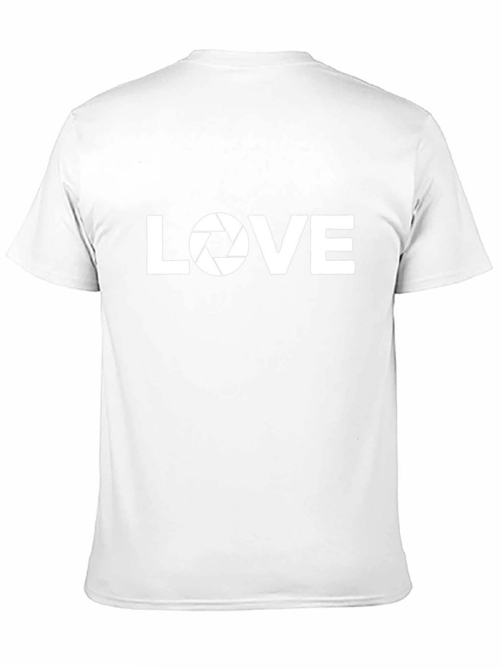 Love Photography T-Shirt - Camera Aperture Design