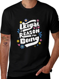 Ikigai Reason For Being Graphic T-Shirt - Black