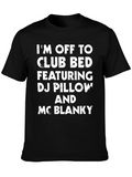 Club Bed T-Shirt: DJ Pillow & MC Blanky
