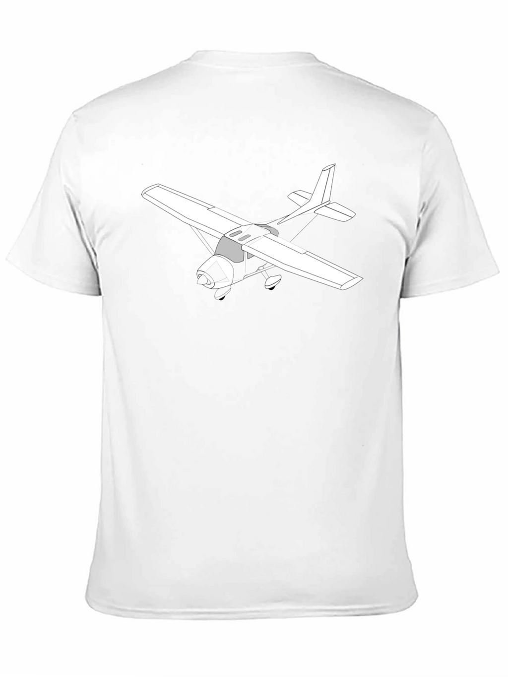 Airplane Graphic Tee - Aviation Enthusiast Shirt