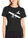 Airplane Graphic Tee - Aviation Enthusiast Shirt