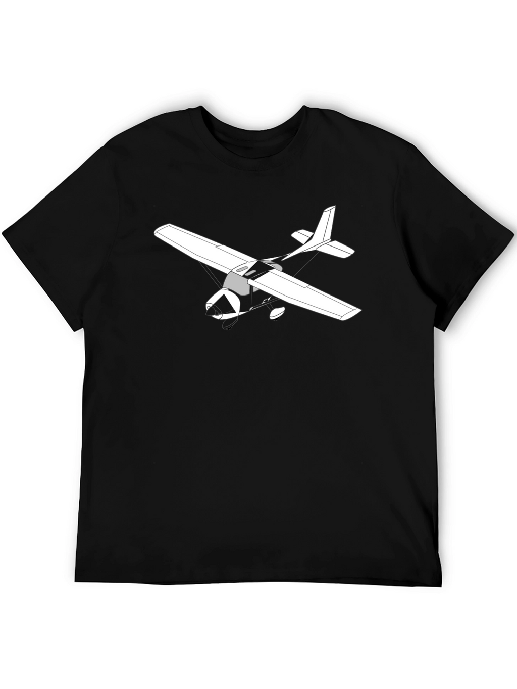 Airplane Graphic Tee - Aviation Enthusiast Shirt