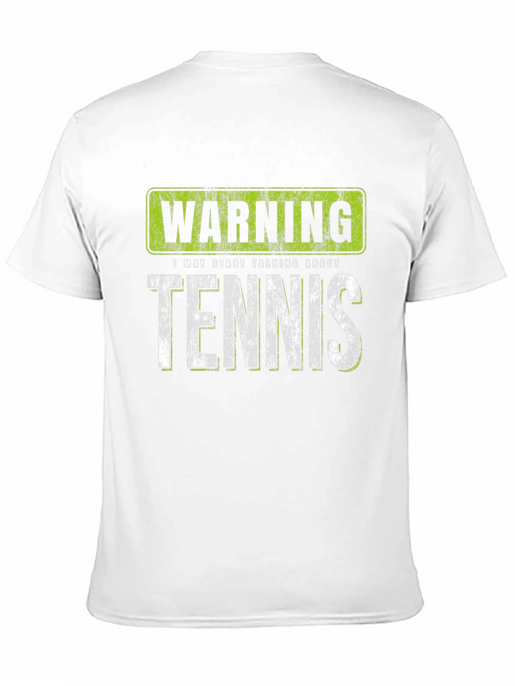 Warning: May Start Talking About Tennis T-Shirt