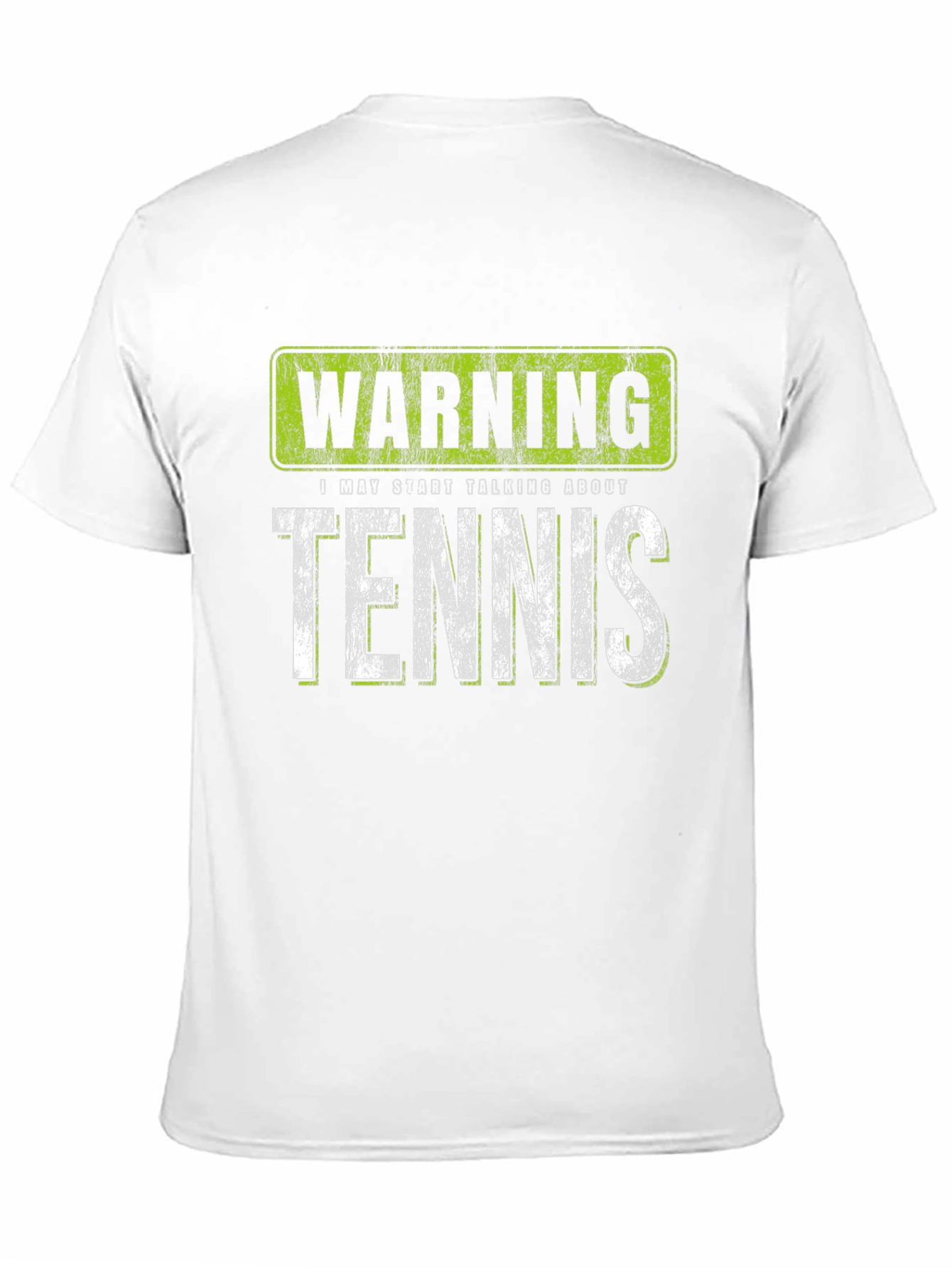 Warning: May Start Talking About Tennis T-Shirt