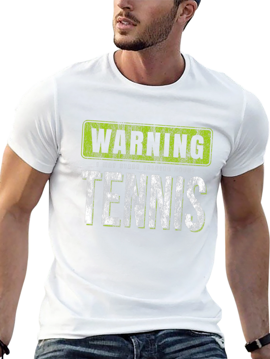 Warning: May Start Talking About Tennis T-Shirt