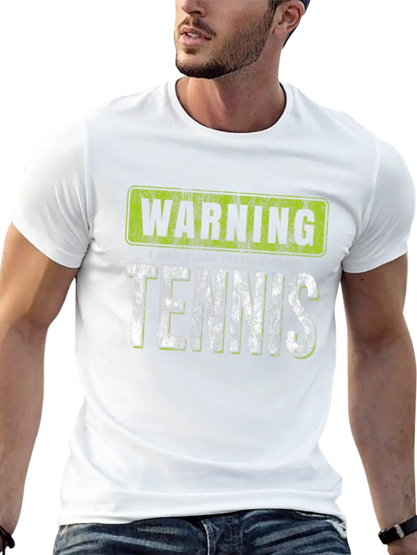 Warning: May Start Talking About Tennis T-Shirt