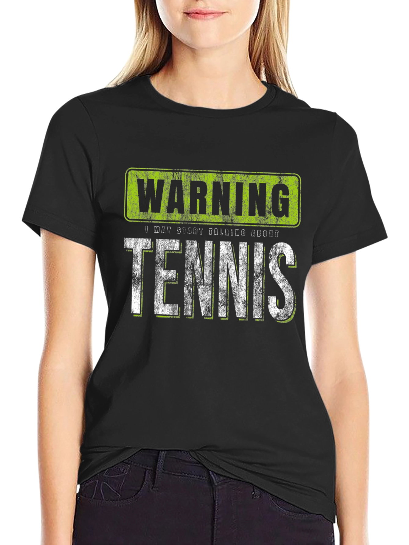 Warning: May Start Talking About Tennis T-Shirt