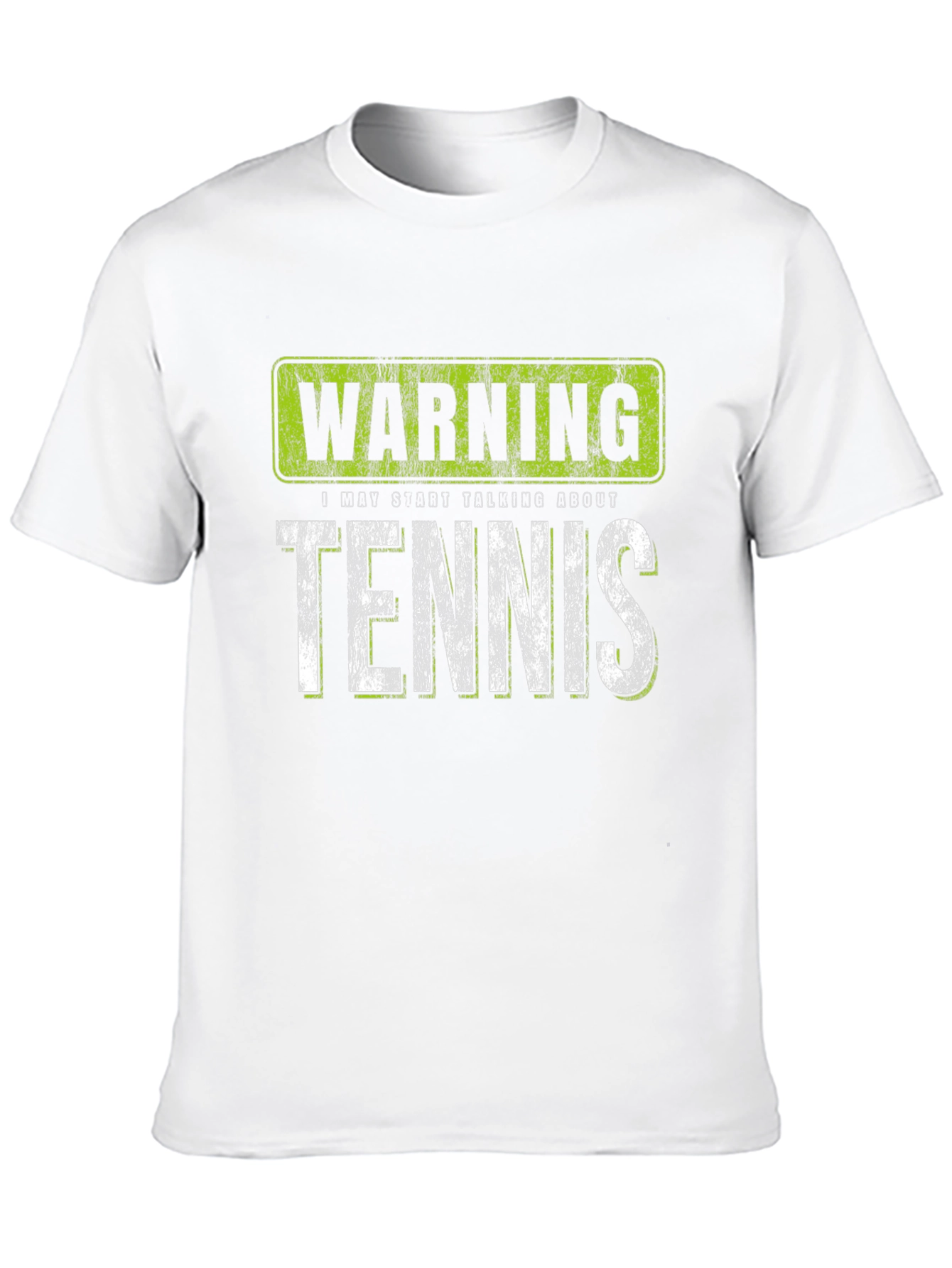 Warning: May Start Talking About Tennis T-Shirt