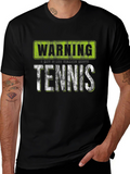 Warning: May Start Talking About Tennis T-Shirt