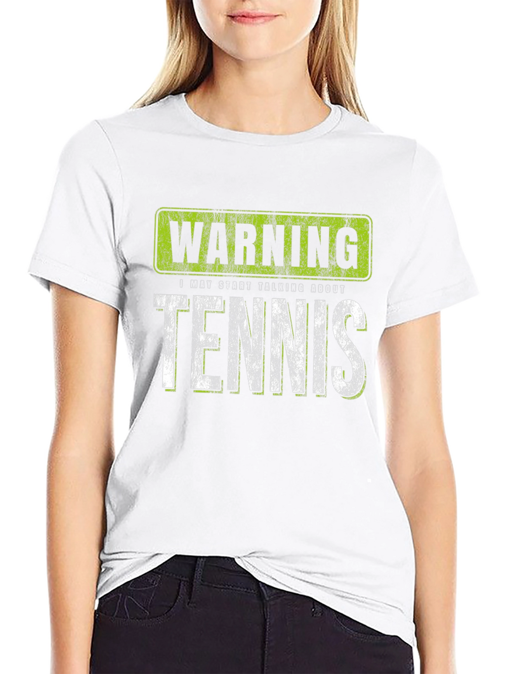 Warning: May Start Talking About Tennis T-Shirt