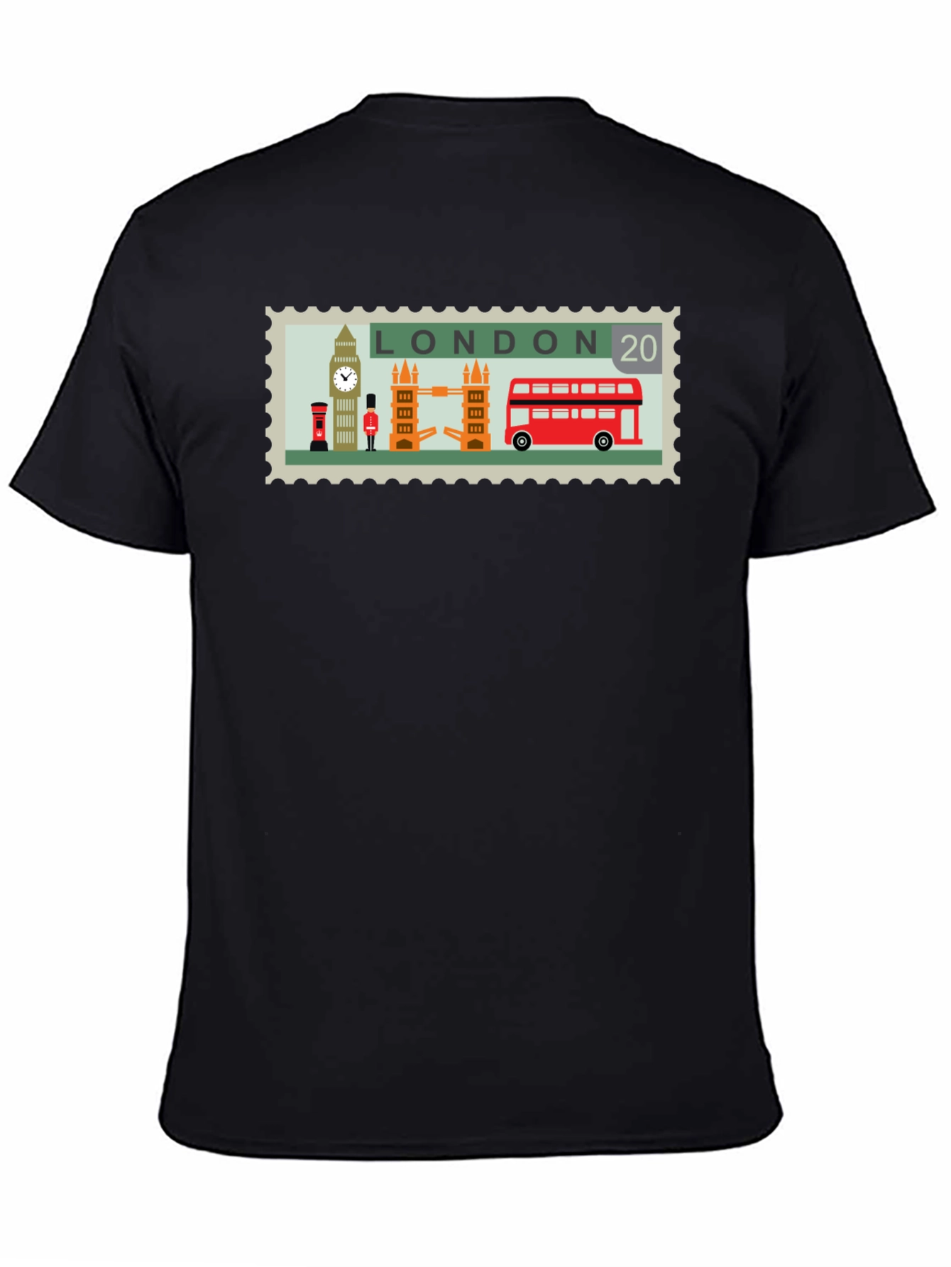 London Stamp Graphic Tee