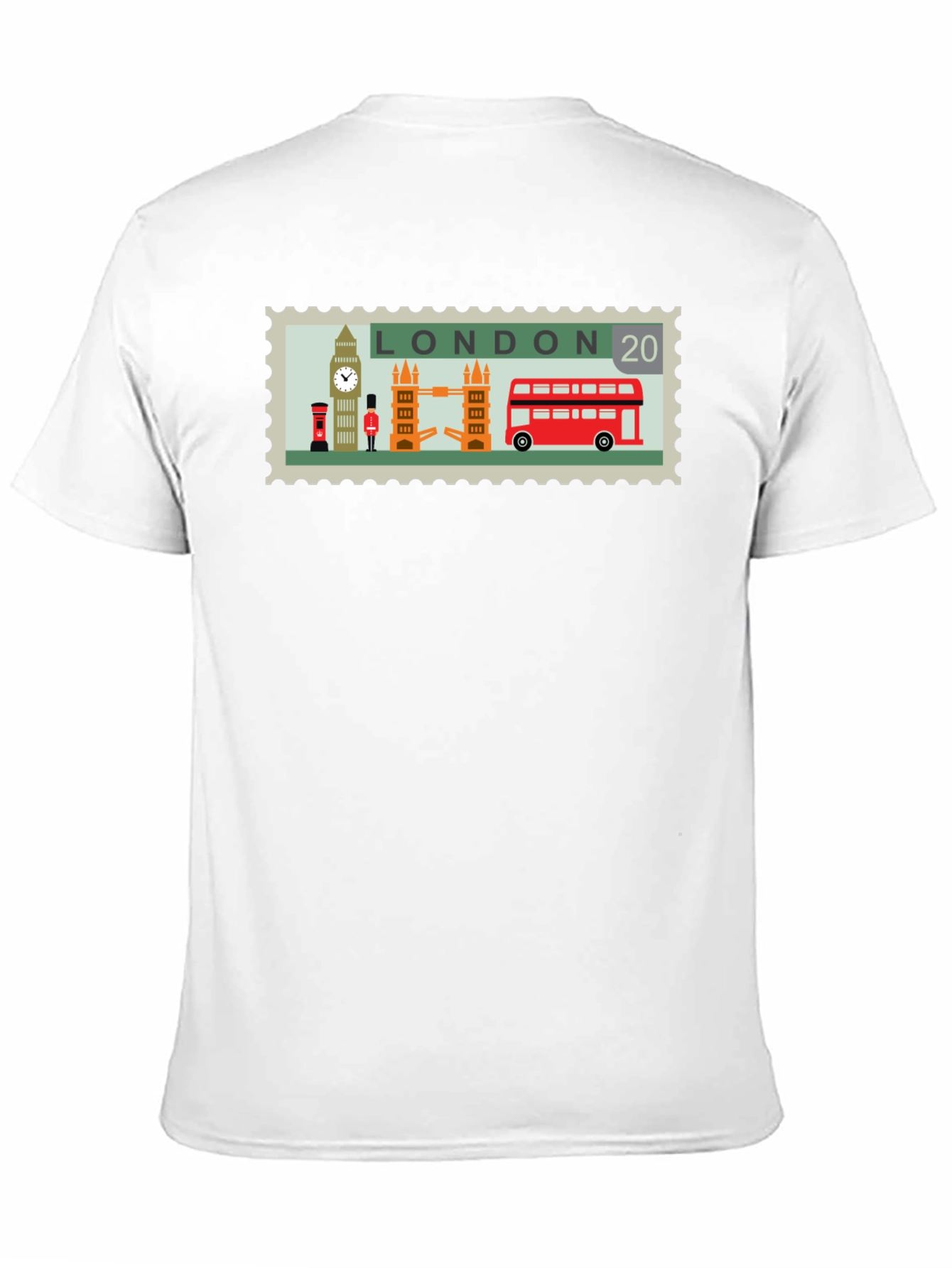 London Stamp Graphic Tee