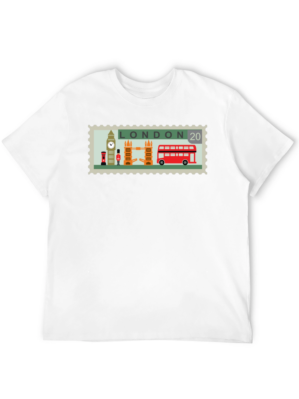 London Stamp Graphic Tee