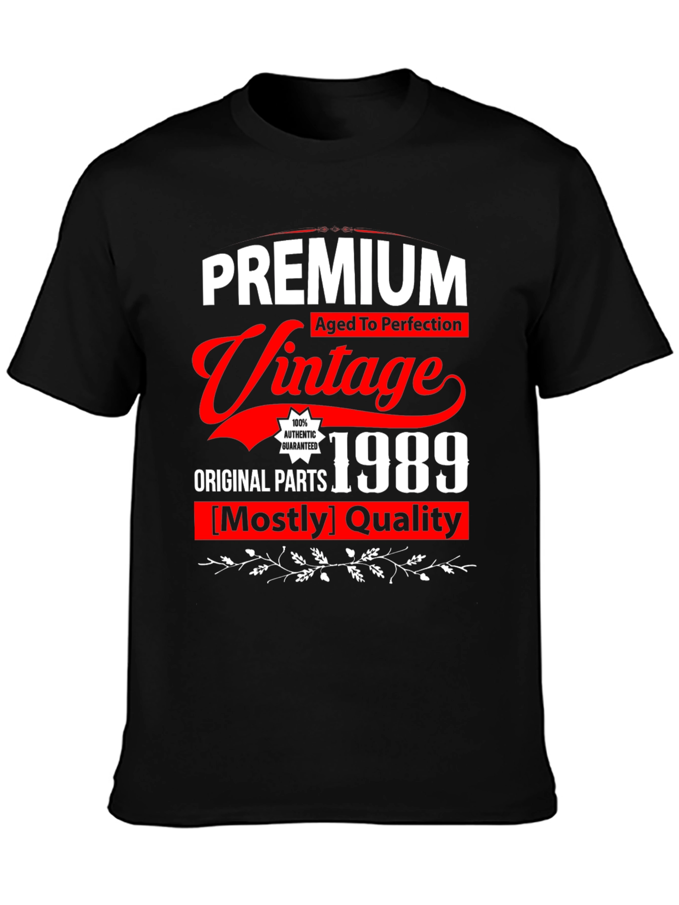 Premium Vintage Aged 1989 T-Shirt