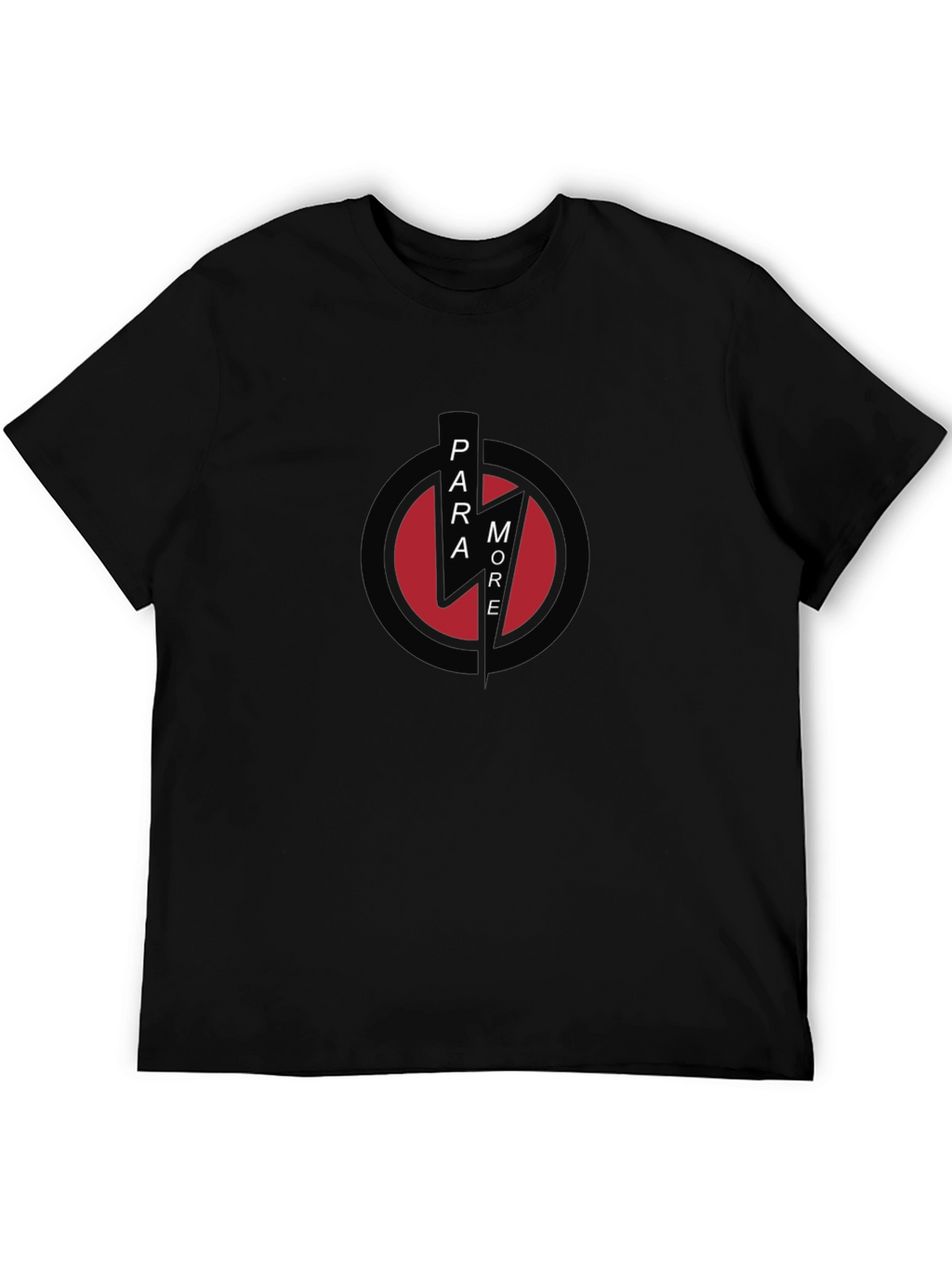 Paramore Band Logo Graphic T-Shirt Black