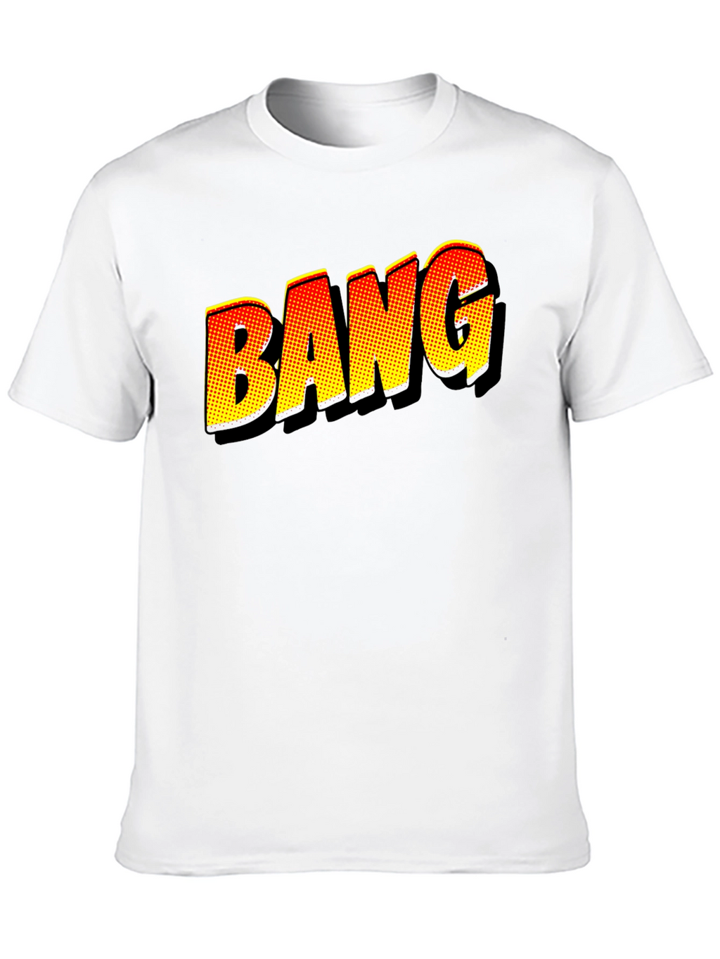 BANG Comic Book Style Graphic T-Shirt