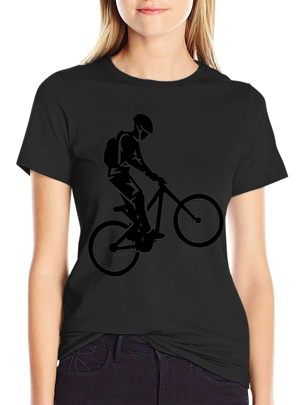 Mountain Biker Graphic Tee - Adventure Ready Style