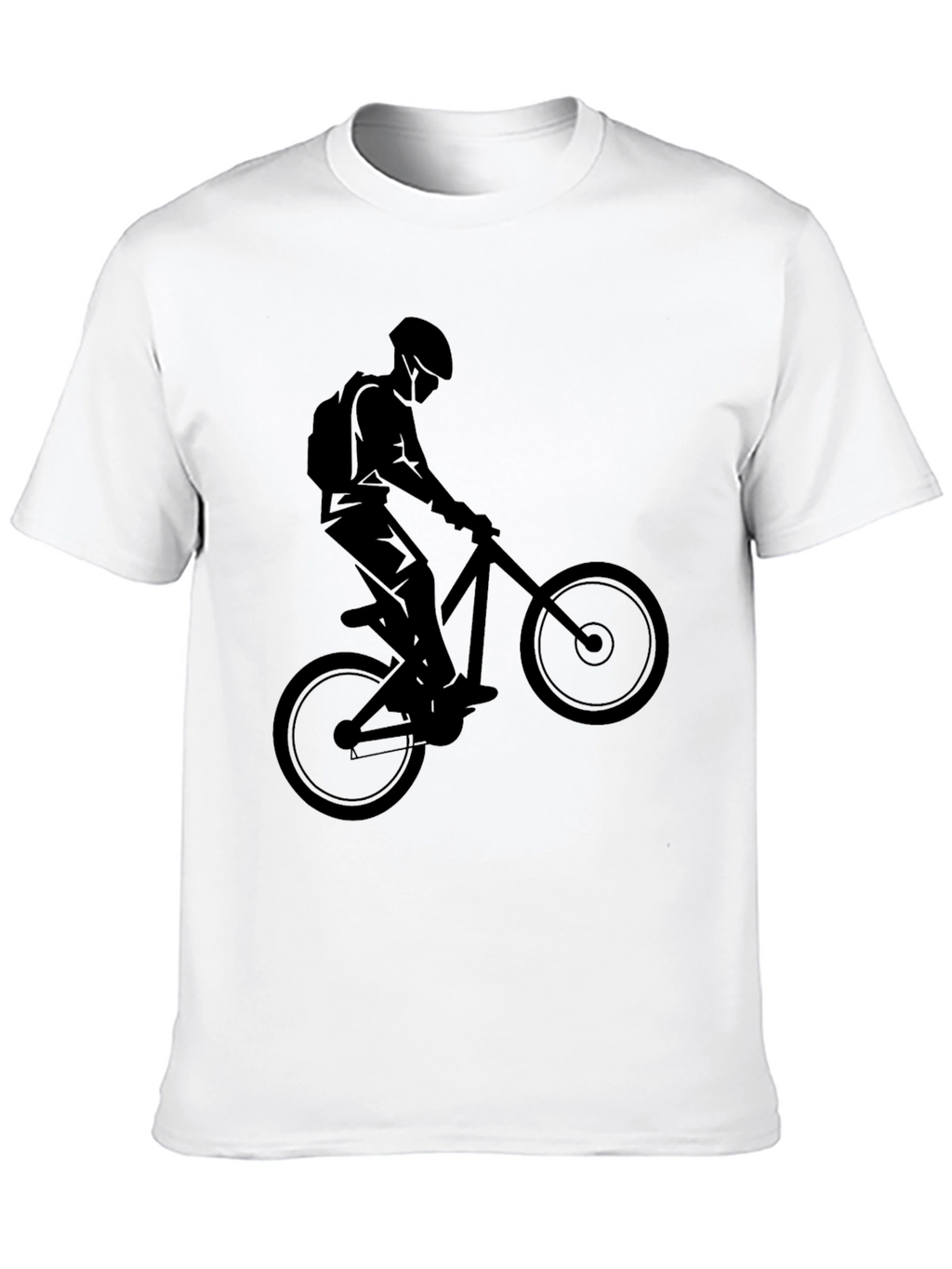 Mountain Biker Graphic Tee - Adventure Ready Style