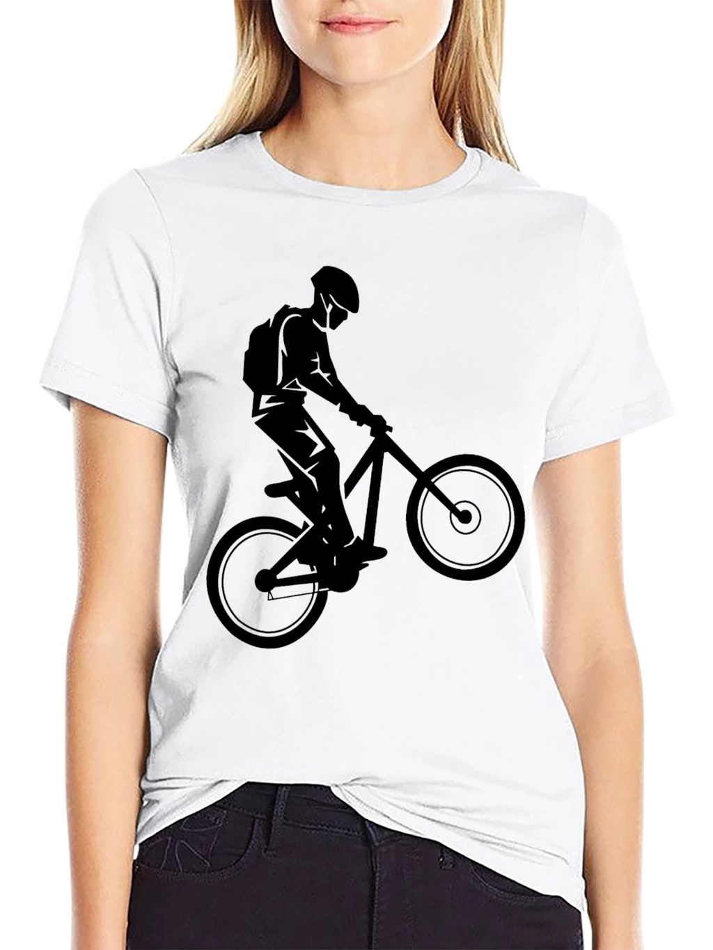Mountain Biker Graphic Tee - Adventure Ready Style