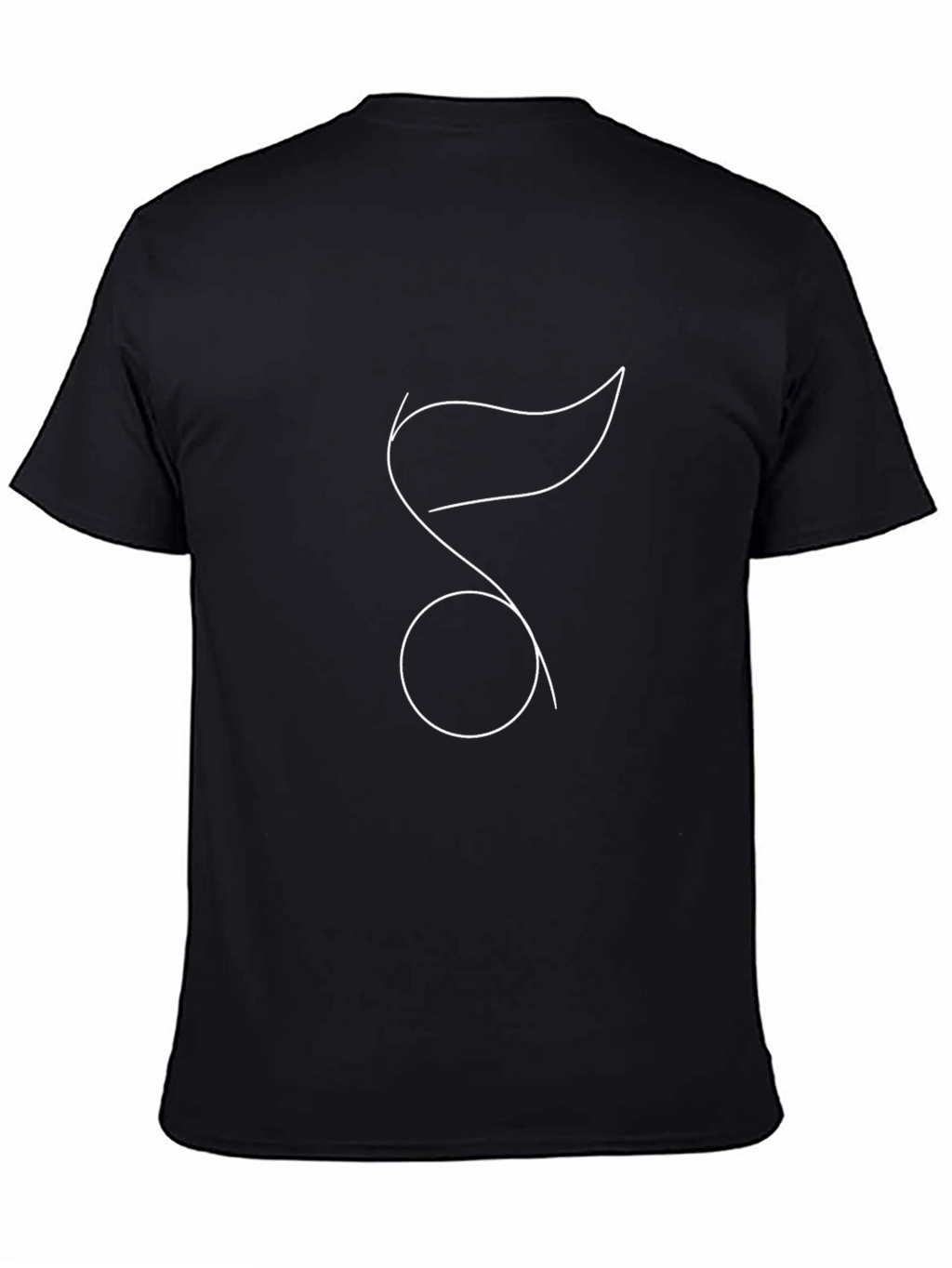 Minimalist Line Art T-Shirt - Abstract Design