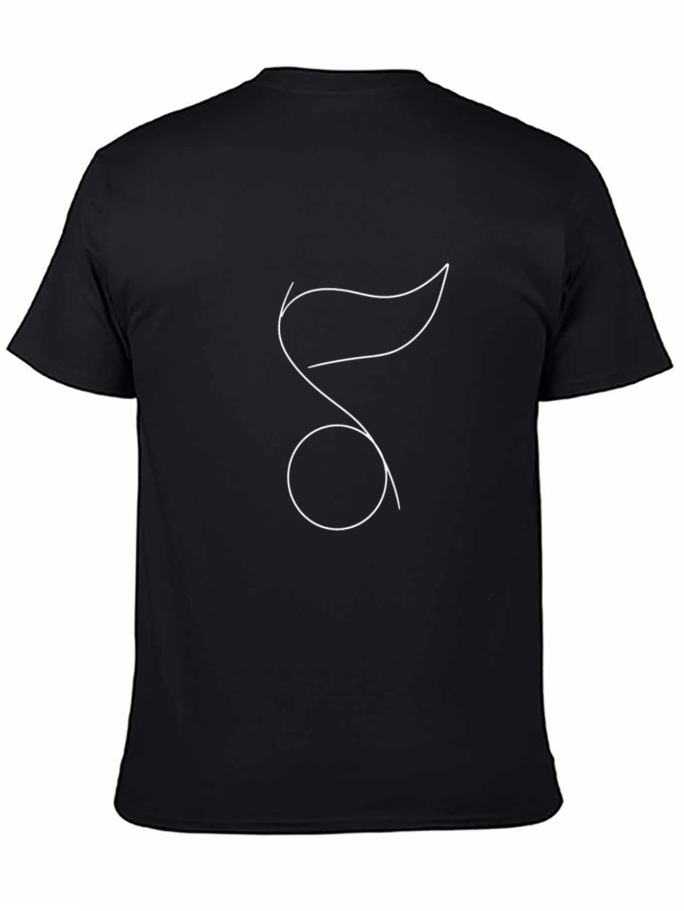 Minimalist Line Art T-Shirt - Abstract Design