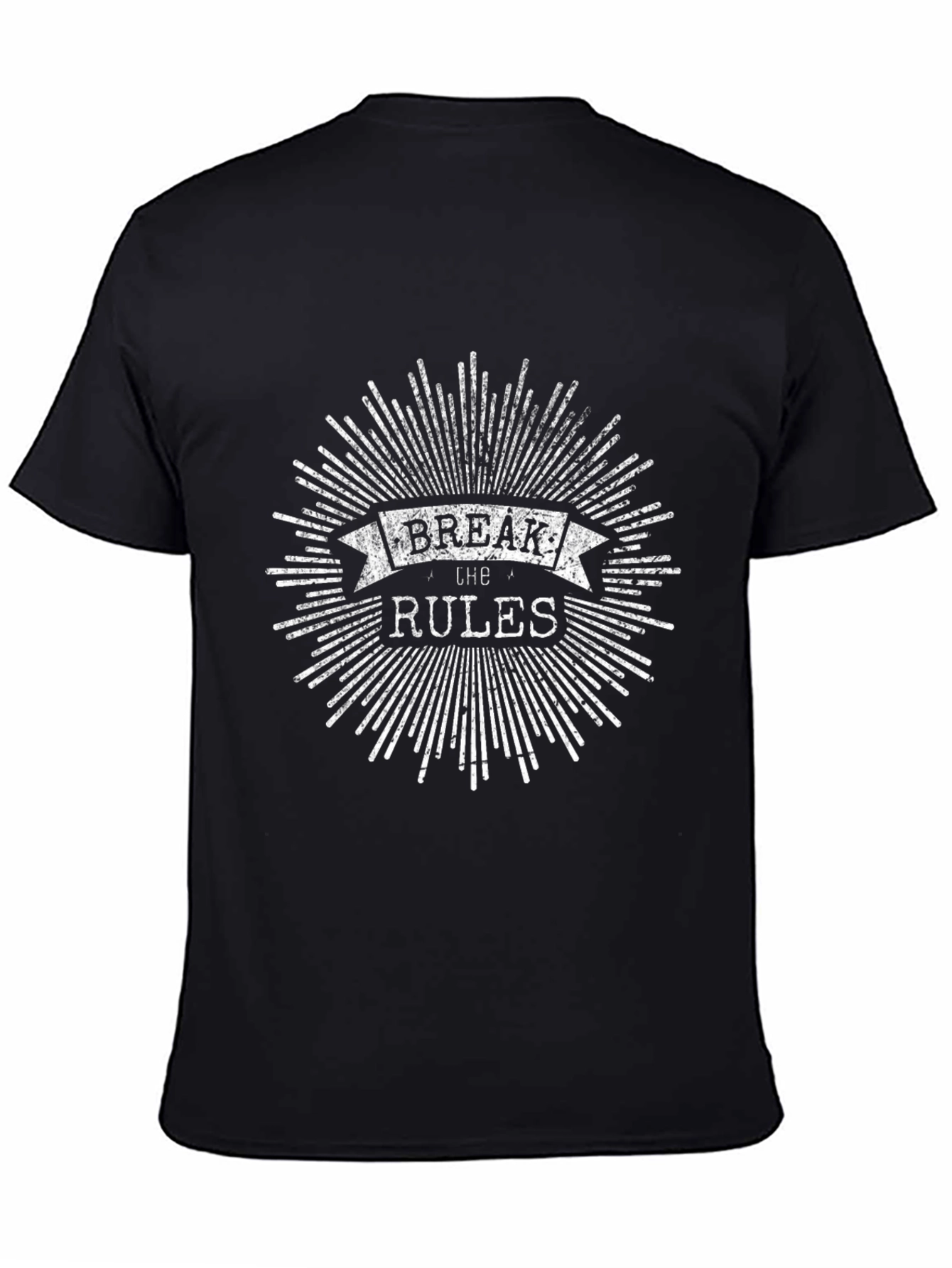 Break the Rules Graphic Tee - Black