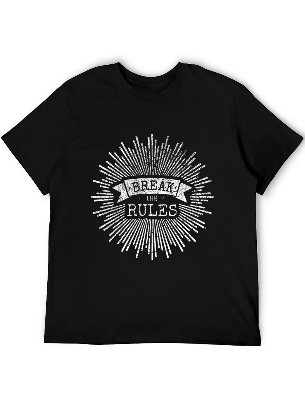 Break the Rules Graphic Tee - Black