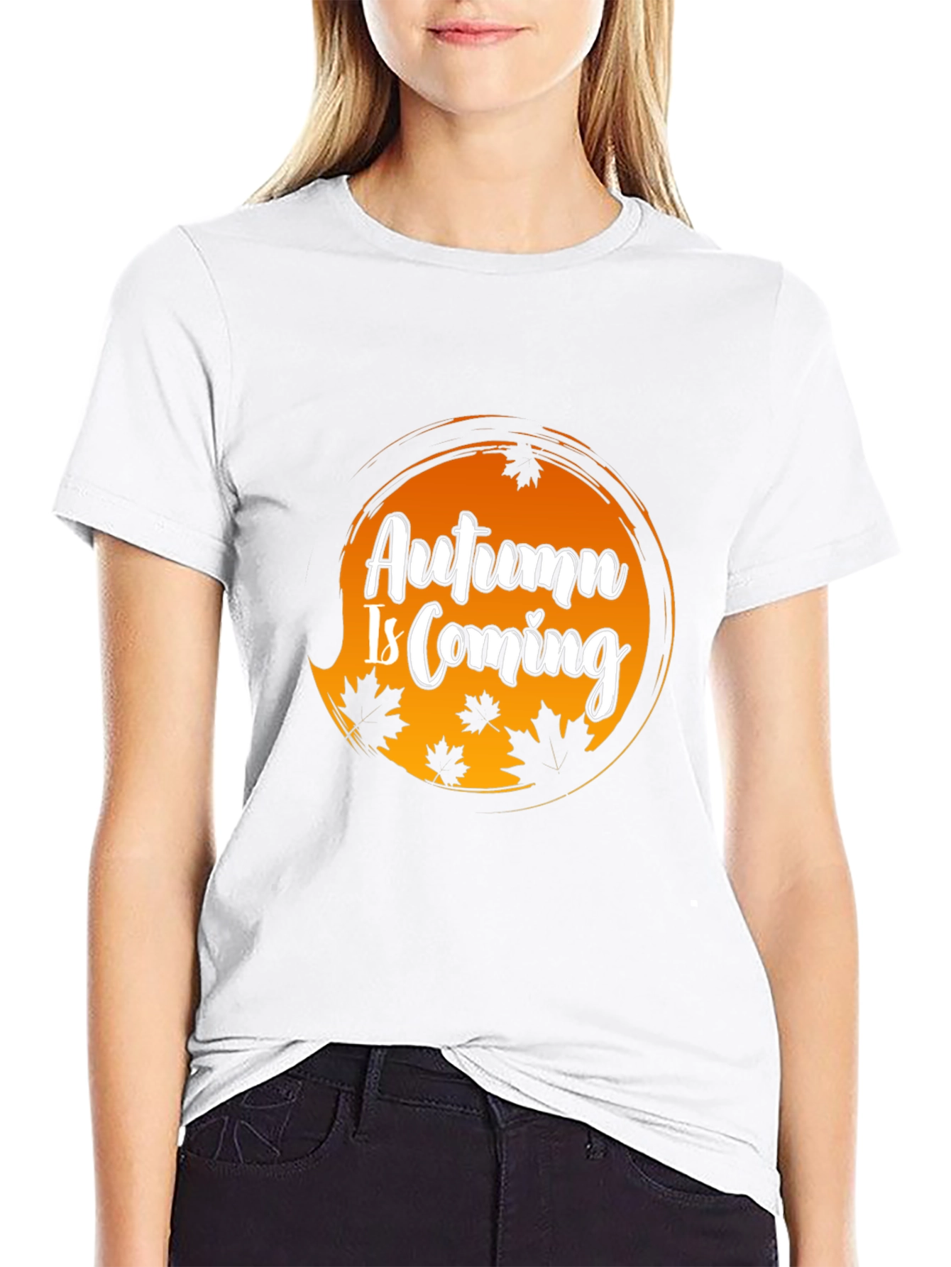 Autumn is Coming Black T-Shirt