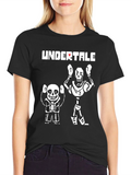 Undertale T-Shirt: Sans and Papyrus Graphic Tee