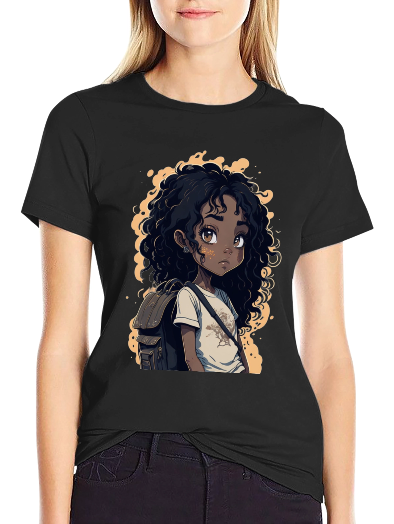 Anime Style Graphic Tee