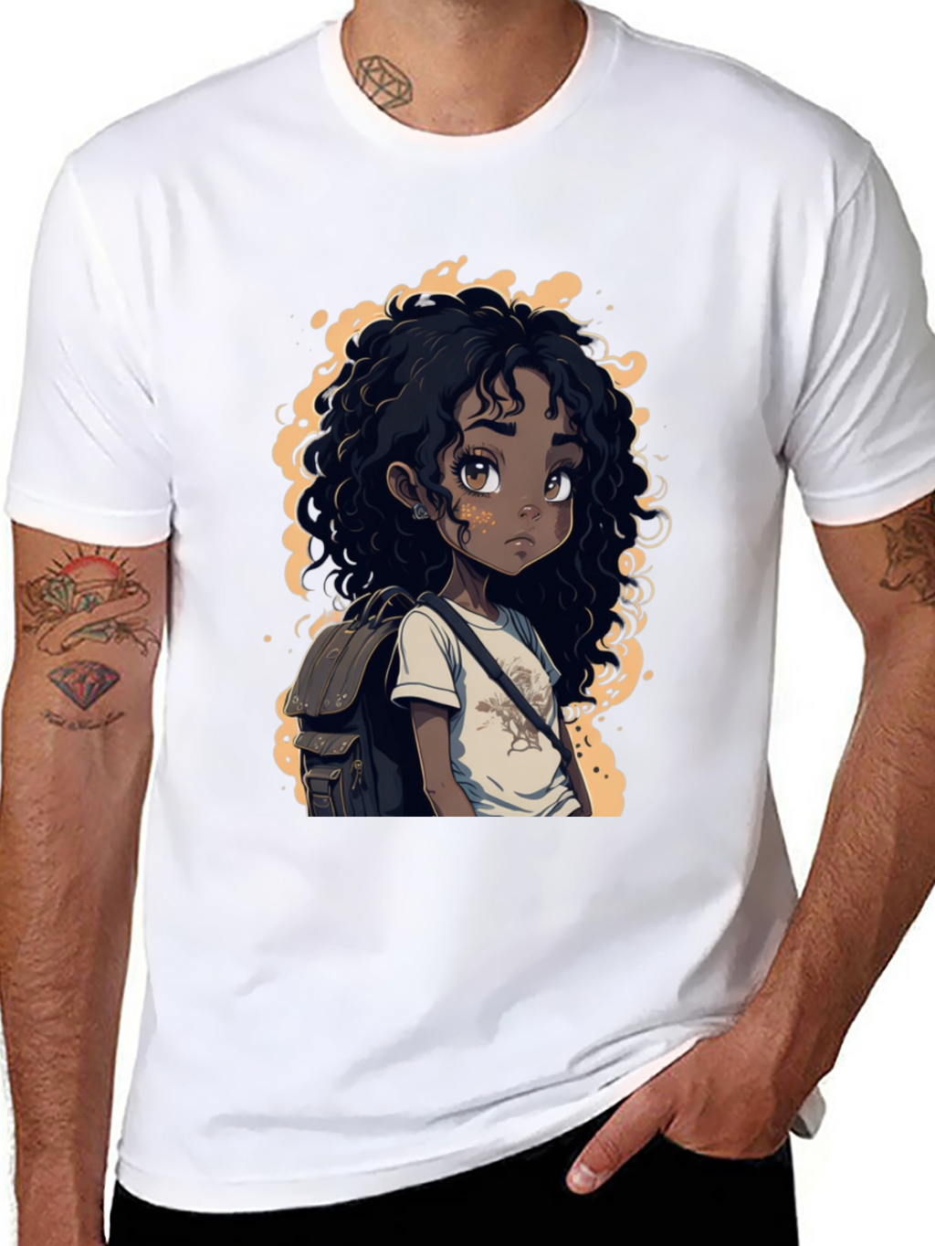Anime Style Graphic Tee