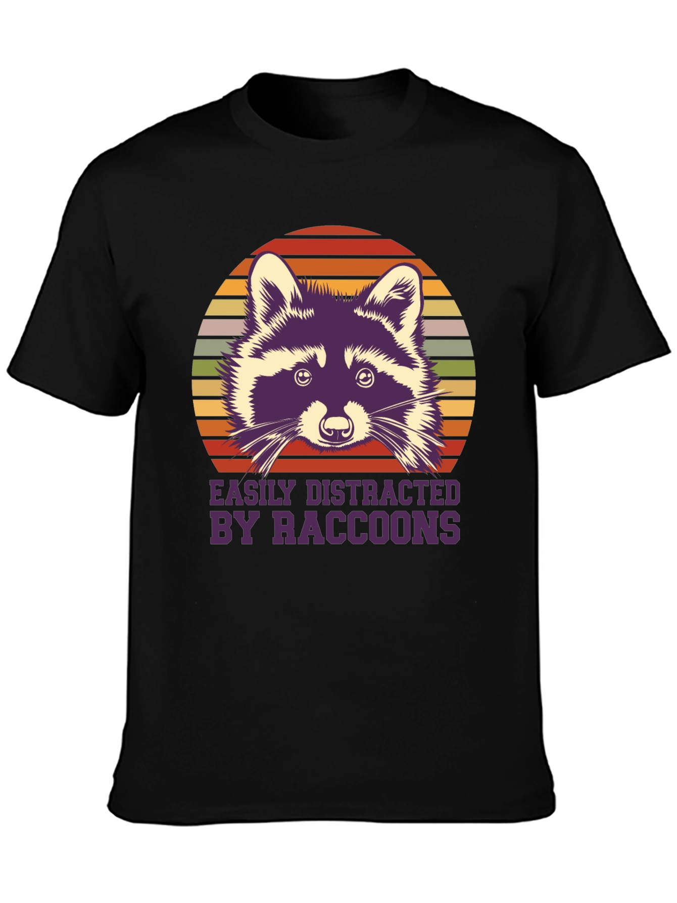 Easily Distracted By Raccoons T-Shirt