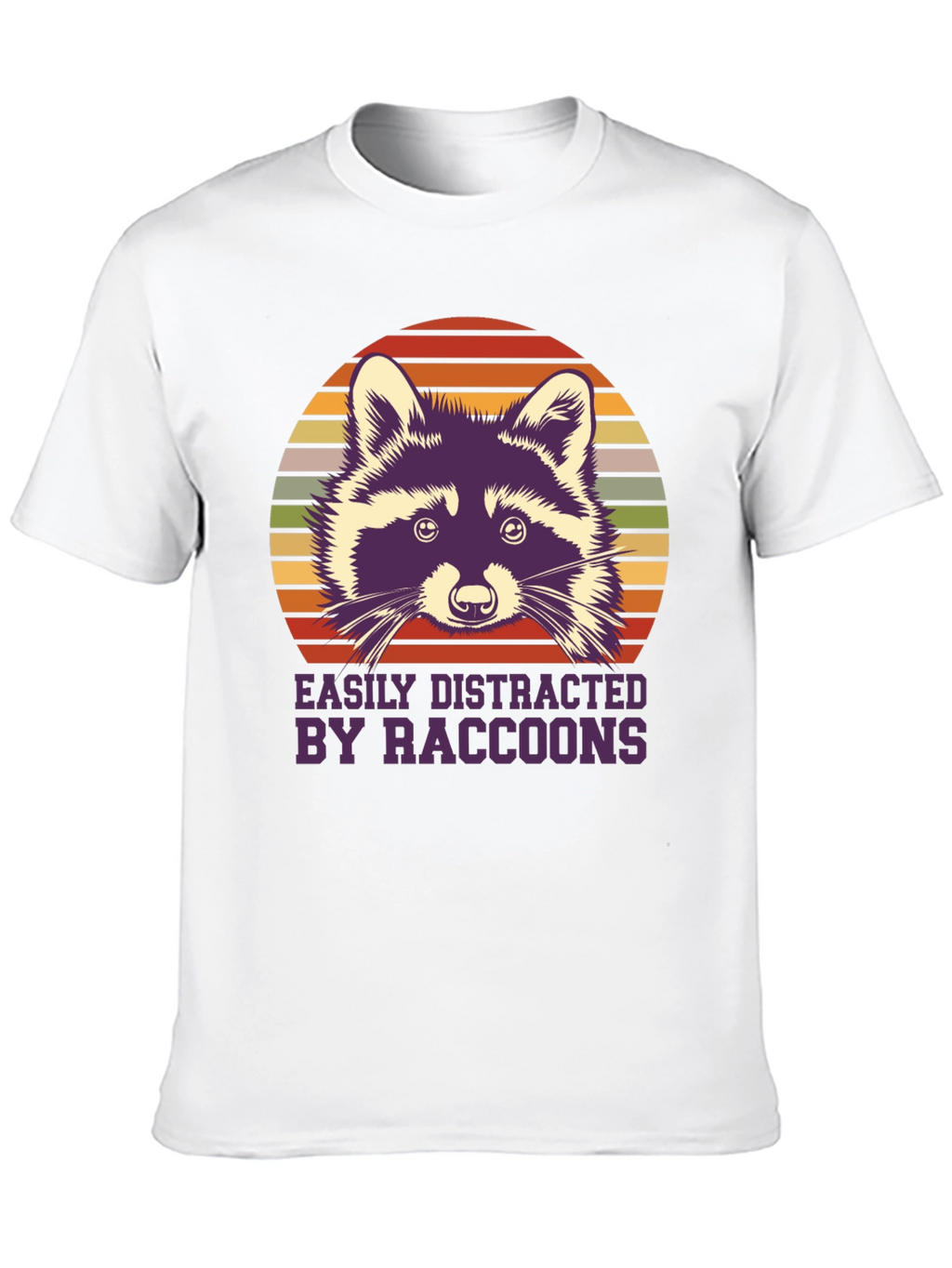 Easily Distracted By Raccoons T-Shirt