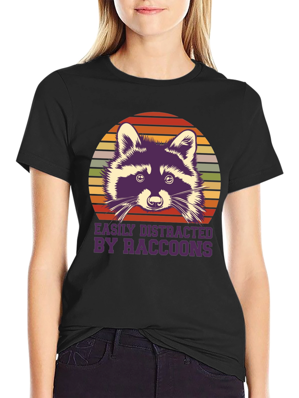 Easily Distracted By Raccoons T-Shirt