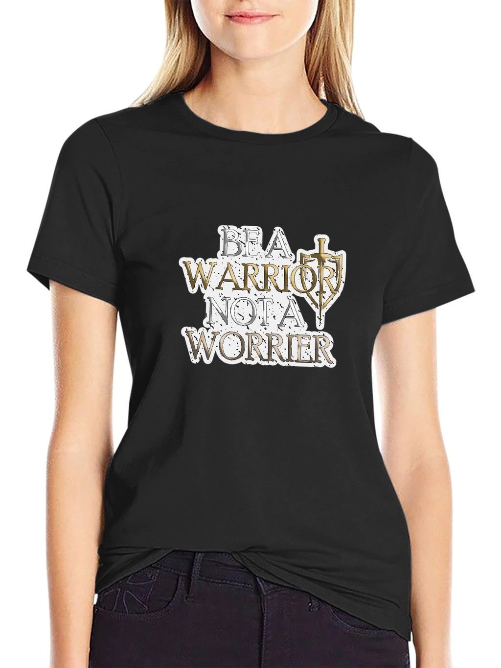 Be A Warrior T-Shirt - Motivational Graphic Tee