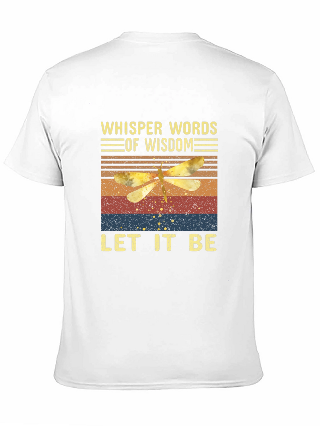 Whisper Words of Wisdom Dragonfly Graphic Tee
