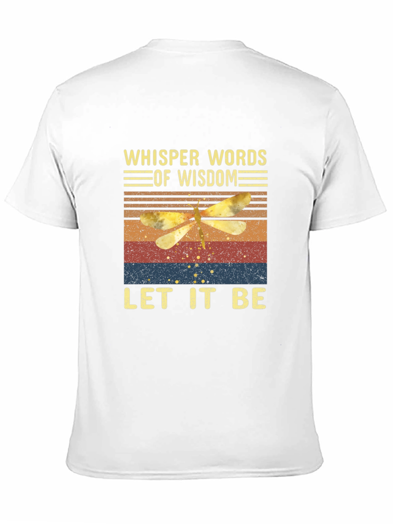 Whisper Words of Wisdom Dragonfly Graphic Tee