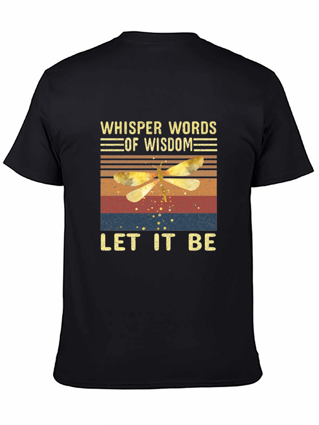 Whisper Words of Wisdom Dragonfly Graphic Tee